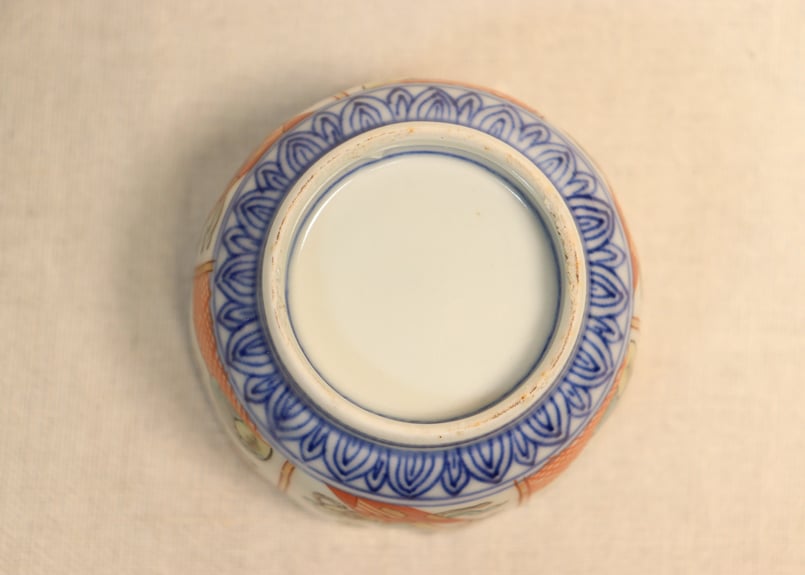 明治前期色絵熨斗と鶴亀図向付 | 吉祥寺PukuPuku