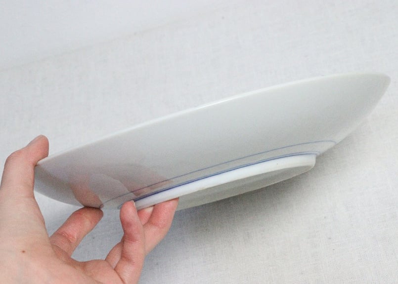 大正～昭和戦前吹墨鯉図8寸皿 | 吉祥寺PukuPuku