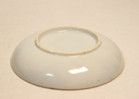 明治後期～大正銅判煙草図5寸皿