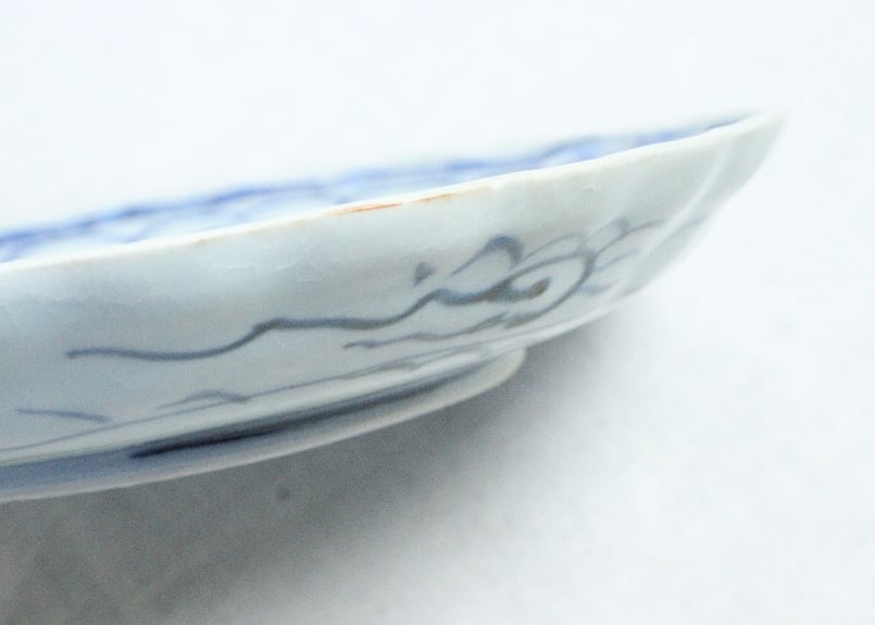 アンティーク　染付 皿　207 アンティークサムズコレクション姉妹店 古舫庵コレクション＞染付印判