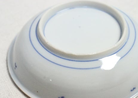 明治後期～大正銅判巴文図小皿