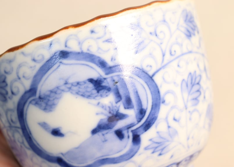 染付    風景の図     花器     江戸時代作 東京国立博物館 - 1089ブログ