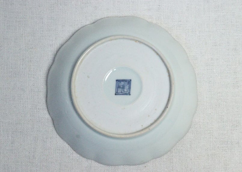 江戸後期色絵芭蕉と麒麟図なます皿 5客組 | 吉祥寺PukuPuku