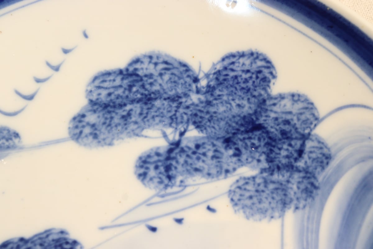 染付け鳥図 染付花鳥図蓋付大飾壺 – Setopedia