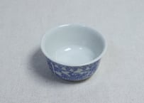 明治後期～大正銅判鳳凰図煎茶碗