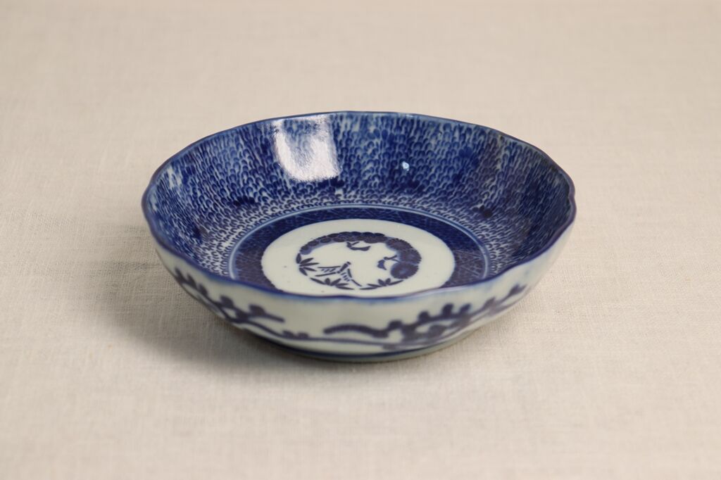 明治前期紙刷微塵唐草文なます皿 | 吉祥寺PukuPuku 明治前期紙刷微塵唐草文なます皿 | 吉祥寺PukuPuku