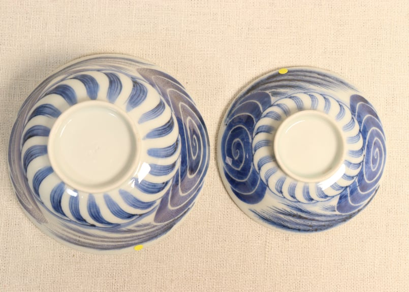 柳徳利 江戸時代 古民芸 柳茶碗 瀬戸 柳文茶碗 | 骨董と詩学 Antique