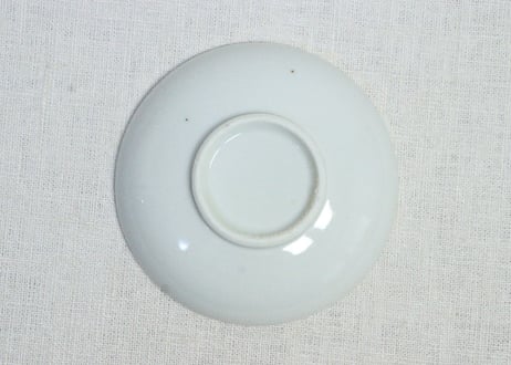 大正~昭和戦前染付竹図小皿