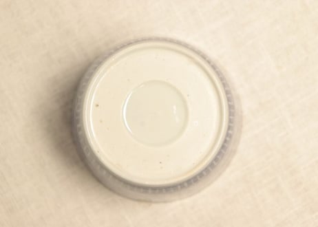 江戸後期染付松竹梅図大猪口 小ホツ