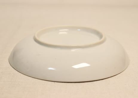 明治後期～大正染付やじろべえ図5寸皿