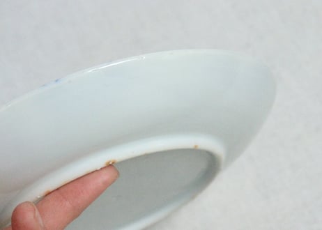 明治後期～大正銅判松竹梅図6寸皿