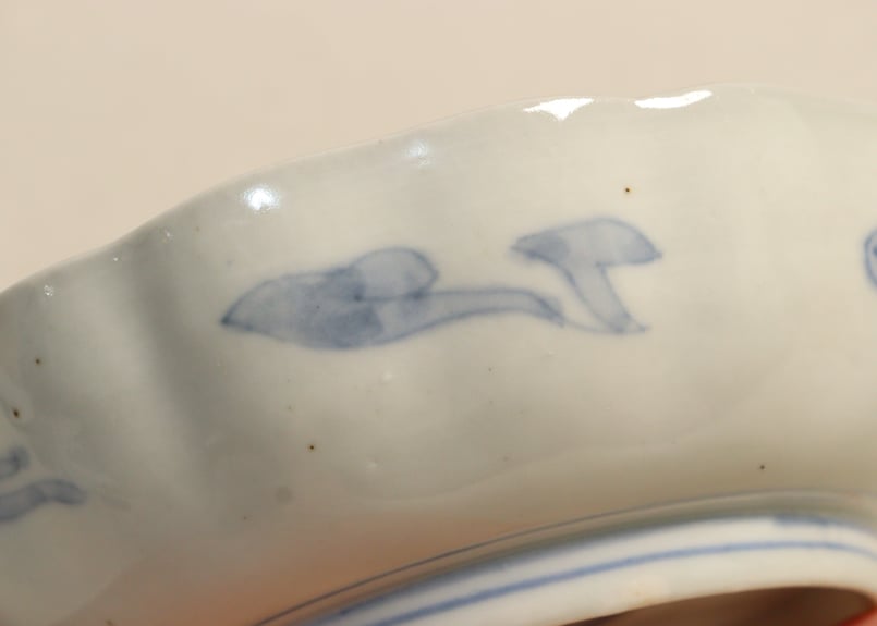 明治前期色絵竹梅と桐図通り物なます皿 | 吉祥寺PukuPuku