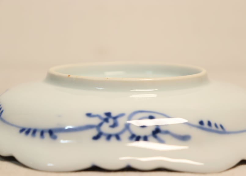 明治後期～大正染付山水図6寸八角皿 | 吉祥寺PukuPuku