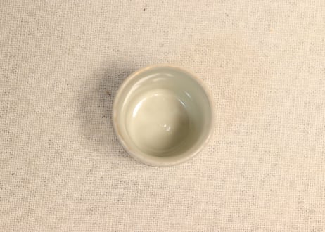 明治前期色絵網引き人物と牡丹図のぞき