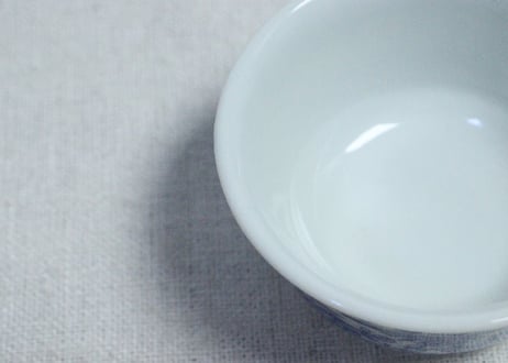 明治後期～大正銅判鳳凰図煎茶碗