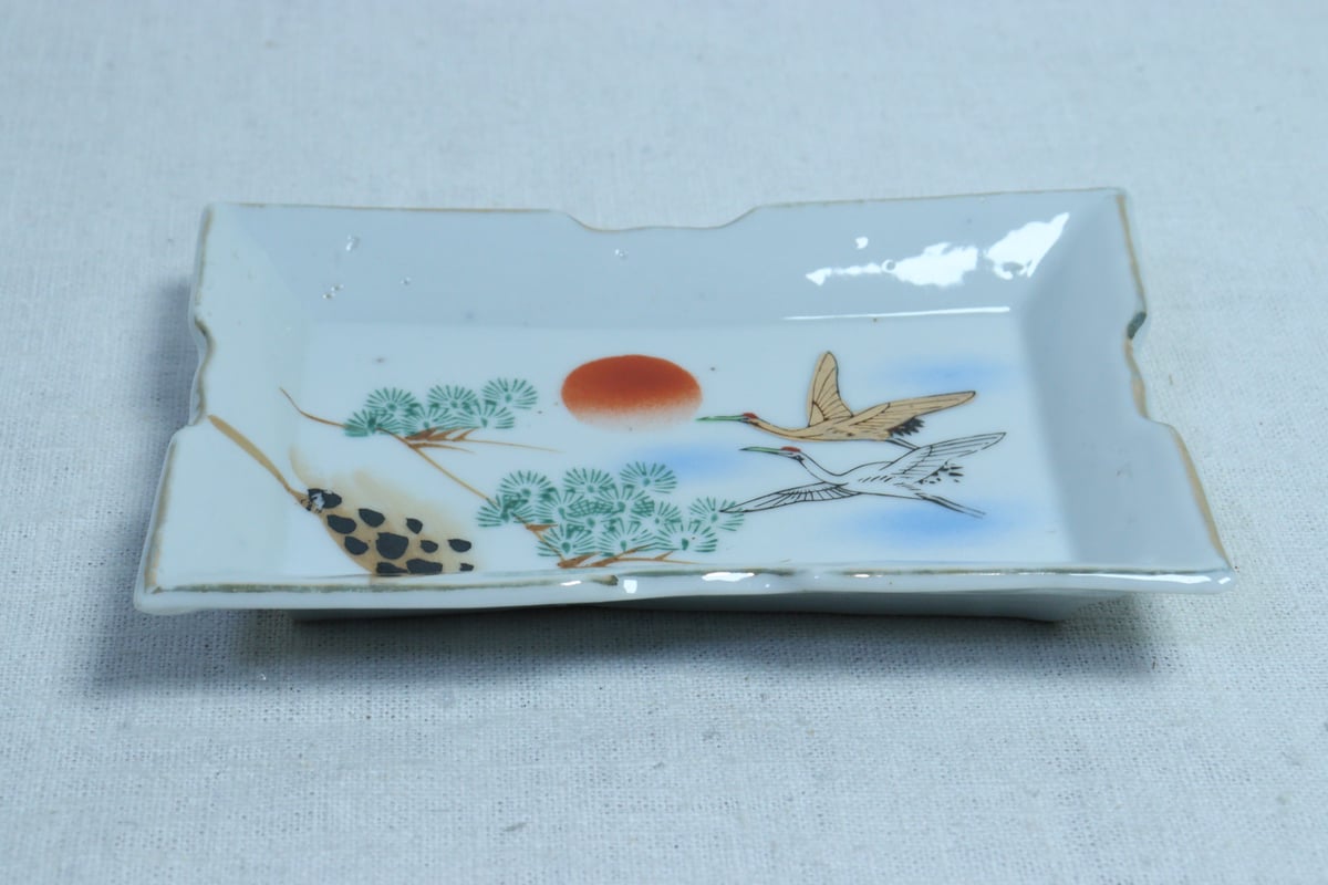 中国清時代早期五彩お皿