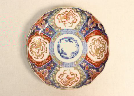 特定のお客です。染め付け皿三枚、色絵二枚 CATEGORY 色絵 | 吉祥寺PukuPuku