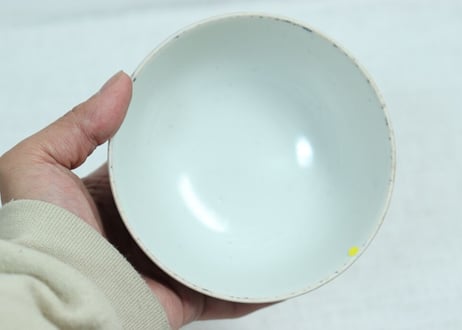 明治前期染付市松文食籠ノミホツ