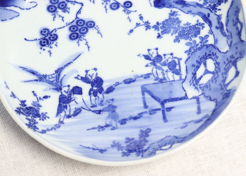 中国の古い皿、教子図 中国の古い皿、教子図 中国の古い皿、教子図 中国の古い皿、