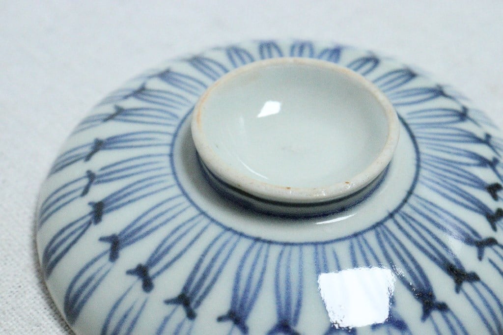 江戸中期染付木賊文蓋茶碗 | 吉祥寺PukuPuku 江戸中期染付木賊文蓋茶碗 | 吉祥寺PukuPuku