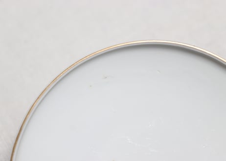 明治前期赤絵金彩桐と鳳凰図蒸茶碗