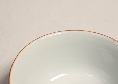 明治前期九谷焼色絵高砂図蒸茶碗