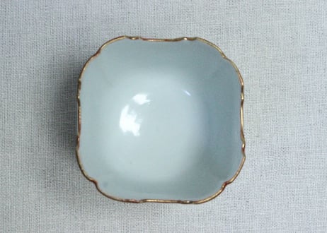 大正～昭和戦前金彩色絵家紋図角向付