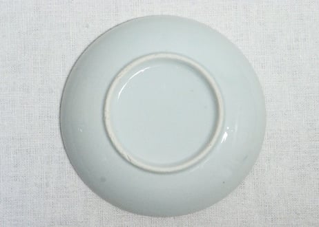 明治後期～大正銅判笹図5寸皿