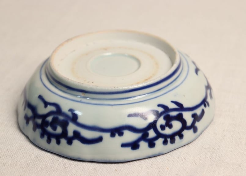 明治前期紙刷微塵唐草文なます皿 | 吉祥寺PukuPuku 明治前期紙刷微塵唐草文なます皿 | 吉祥寺PukuPuku