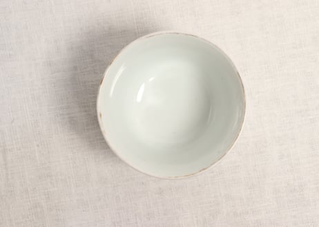 明治後期~大正色絵菖蒲図向付 ムシクイ込み
