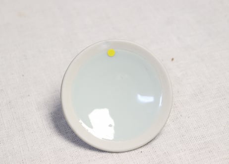 明治前期染付蛸唐草文銚子2pセット トリアシ,蓋ホツ,注ぎ口ノミホツ