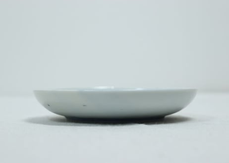 明治後期~大正染付帆掛け船図5寸皿