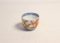 明治前期色絵芭蕉と亀甲図向付