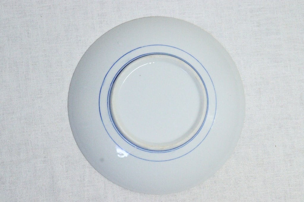 大正～昭和戦前吹墨鯉図8寸皿 | 吉祥寺PukuPuku