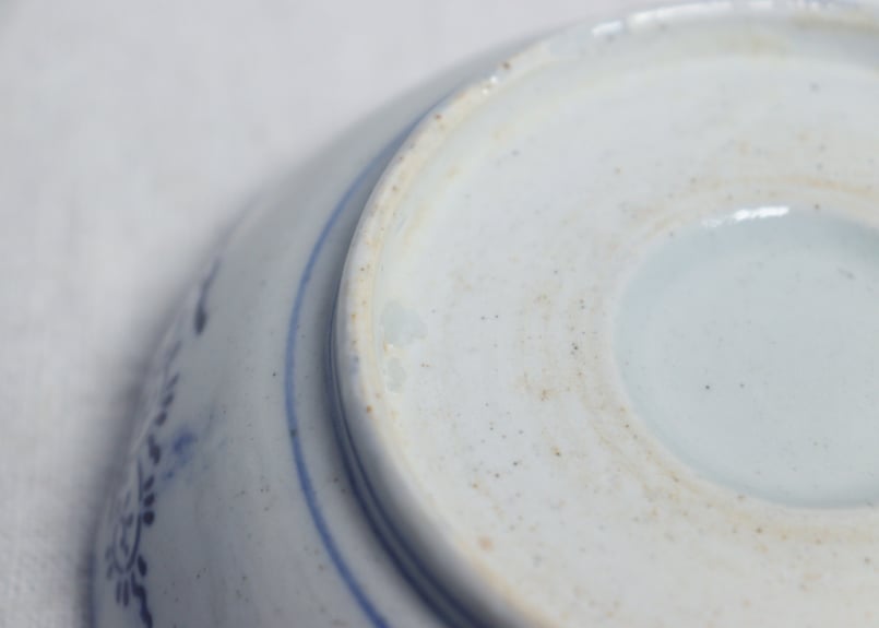 明治前期紙刷漢詩と菊図なます皿 | 吉祥寺PukuPuku