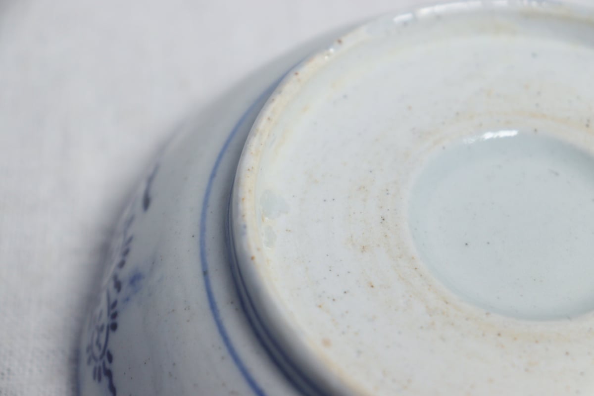 明治前期紙刷漢詩と菊図なます皿 | 吉祥寺PukuPuku