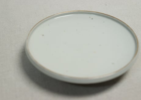 明治前期色絵鶴と松竹梅図通り物蒸茶碗