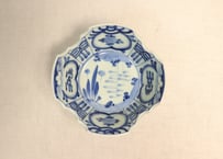 明治前期染付ベロ藍微塵唐草文向付 小 | 吉祥寺PukuPuku