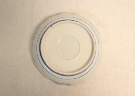 明治後期～大正色絵松竹梅図大なます皿①