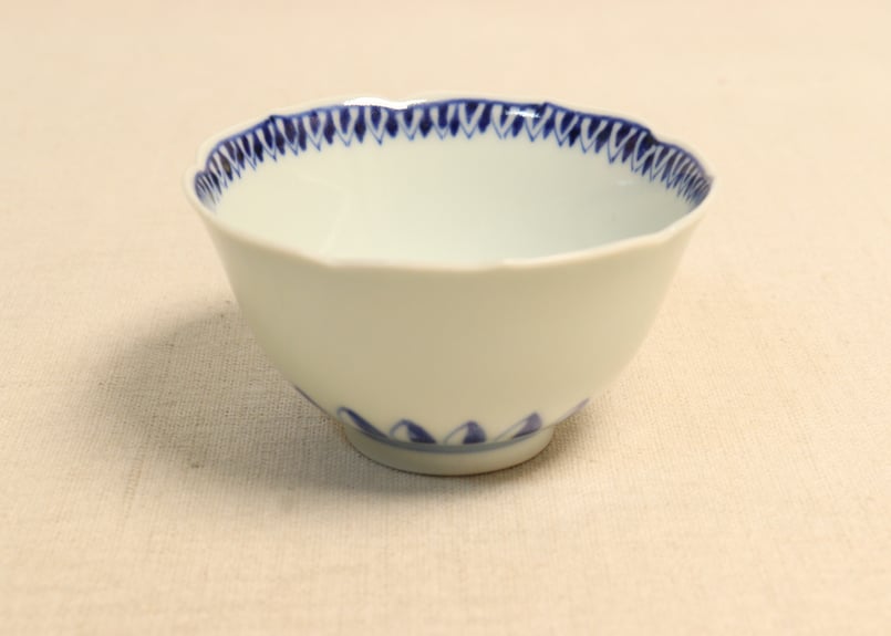 明治後期～大正平戸嘉祥染付芝垣図小鉢 | 吉祥寺PukuPuku