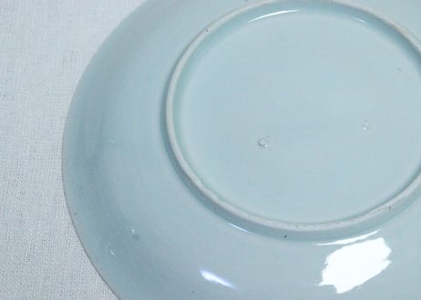 江戸幕末染付瓢箪図７寸皿①