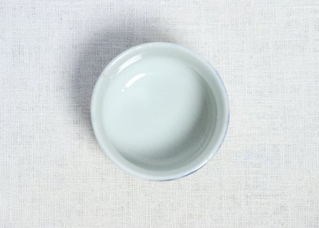 明治後期～大正染付蔦花図湯呑