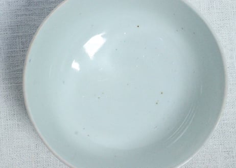 明治前期色絵四方に梅図蒸茶碗