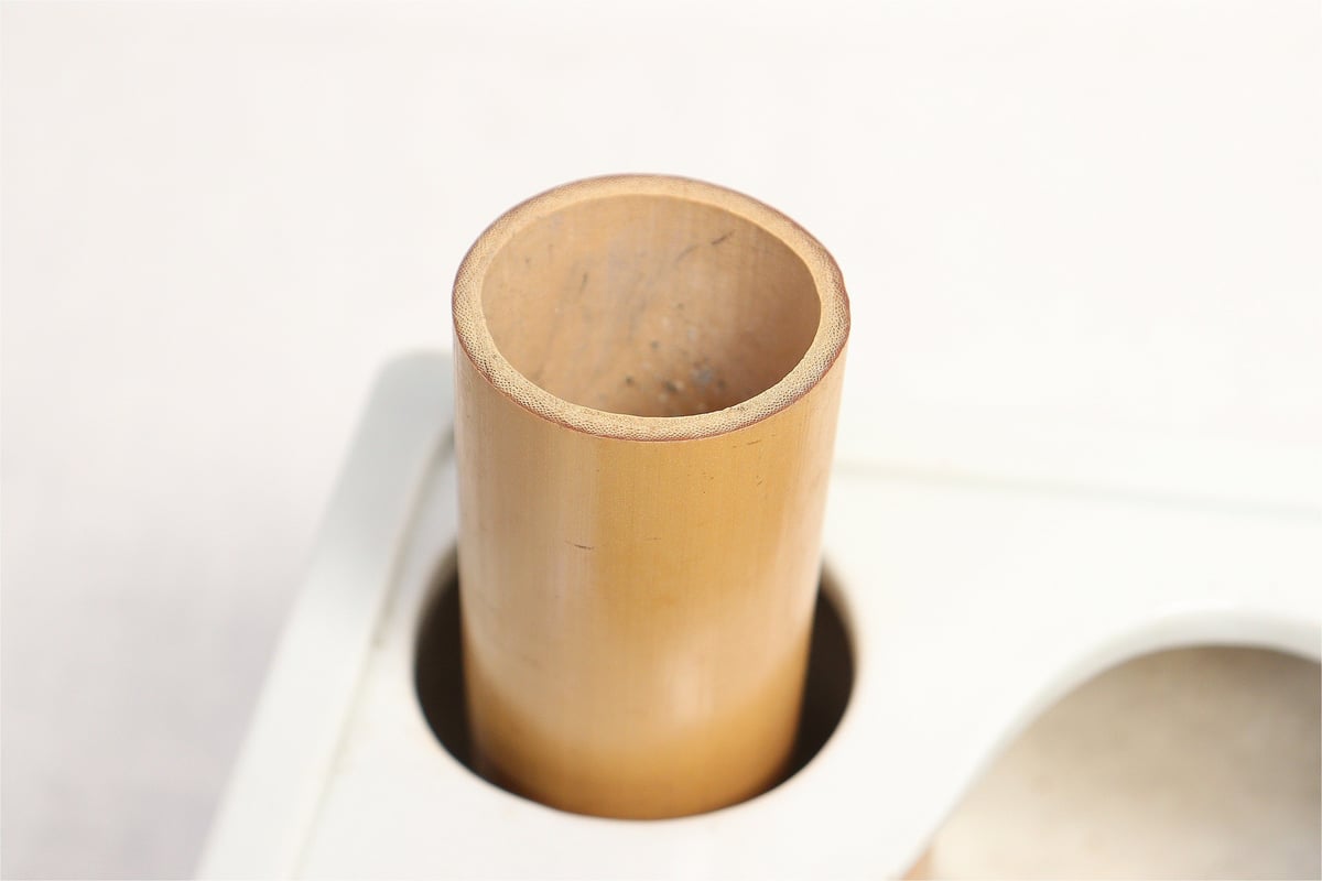 煙草盆③ 大正白磁煙草盆灰吹付 足にホツ,がたつき | 吉祥寺PukuPuku