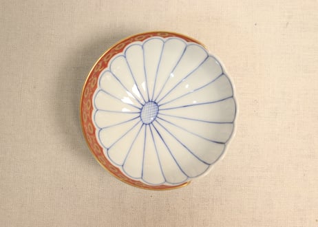 鉢 大鉢 色絵付け 赤絵 明治 大正 蛇の目 鳳凰 草文様 CATEGORY 染付 |