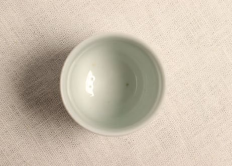 江戸後期染付十二方に文字図のぞき