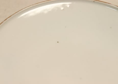 明治前期色絵紫陽花図蒸茶碗