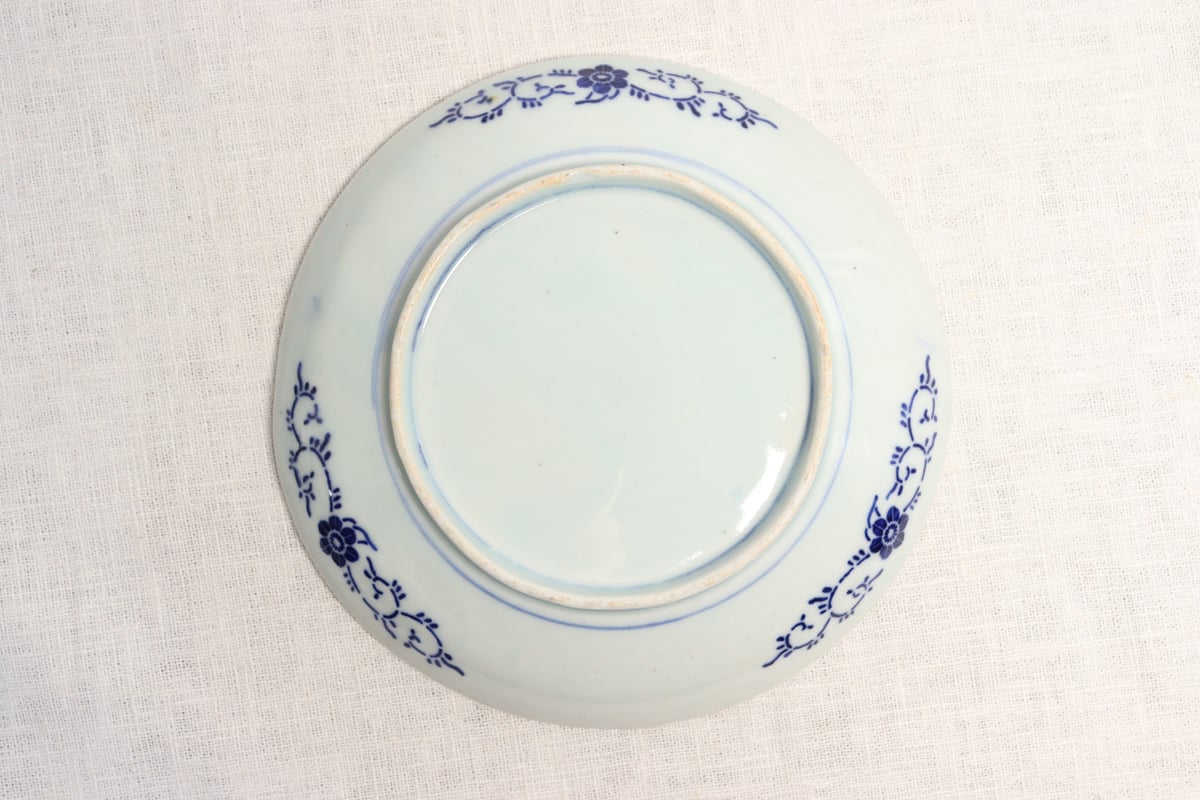 明治前期紙刷唐子図6寸皿 | 吉祥寺PukuPuku