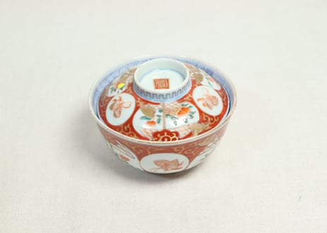 鉢 大鉢 色絵付け 赤絵 明治 大正 蛇の目 鳳凰 草文様 CATEGORY 色絵 | 吉祥寺PukuPuku