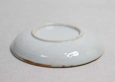 明治後期～大正銅判麦図5寸皿②フリモノ